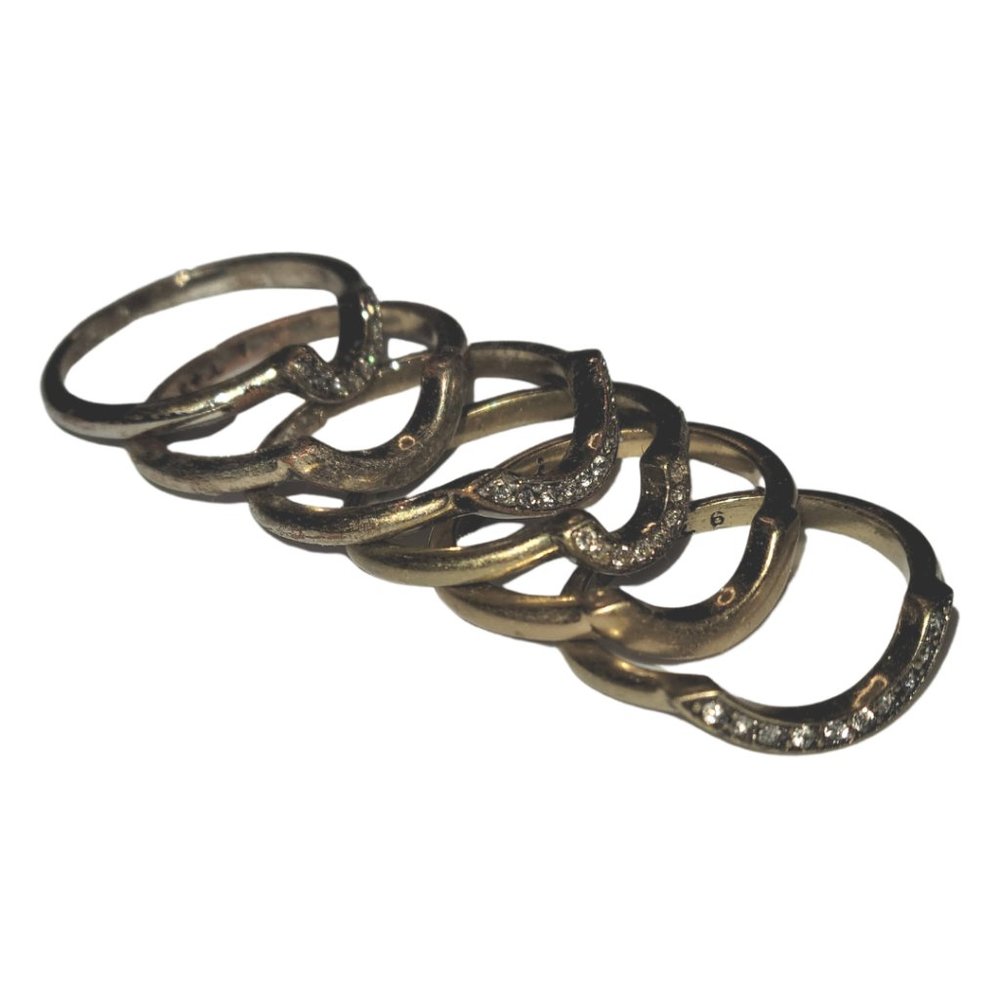 Chloe + Isabel Art Deco Stacking Ring